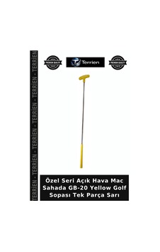 Özel Seri Açık Hava Mac Sahada Gb-20 Yellow Golf Sopası Tek Parça Sarı Çok Renkli