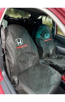 Honda Üniversal Siyah Ön 2'li Tela Servis Kılıfı 2'li Set Honda Üniversal Siyah Ön 2'li Tela Servis Kılıfı 2'li Set