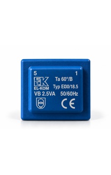 El-kom Elkom Vb 2,5va Eı30/18.5 Kapsüllü Trafo 50/60hz Pcb Tipi Transformatör