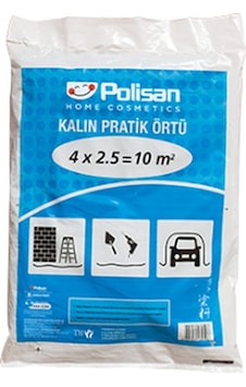 Polisan Koruyucu Pratik Hışır Örtü 4x2,5 10m2 Polisan Koruyucu Pratik Hışır Örtü 4x2,5 10m2