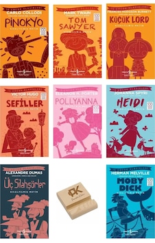İş Çocuk Klasikleri 8-13 Yaş Pinokyo Tomsawyer Küçüklord Sefiller Pollyanna Heidi Üçsilahşör 8li Set İş Çocuk Klasikleri 8-13 Yaş Pinokyo Tomsawyer Küçüklord Sefiller Pollyanna Heidi Üçsilahşör 8li Set