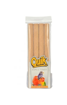 Quik Kuşlar için Kumlu Tünek 4lü