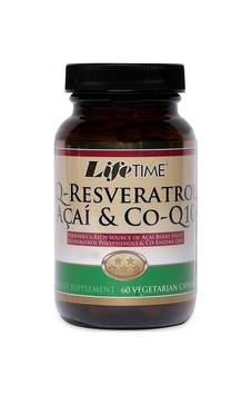 Life Time Q-Resveratrol & Acai & Co-Q10 60 Kapsül