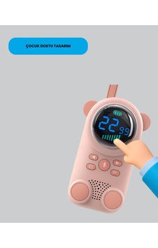 Usb - 222 - Şarjlı Çocuk Telsizi Renkli Ekran, Vox Modu, - Csmo-tex - Kompakt Tasarım Çok Renkli Usb - 222 - Şarjlı Çocuk Telsizi Renkli Ekran, Vox Modu, - Csmo-tex - Kompakt Tasarım Çok Renkli