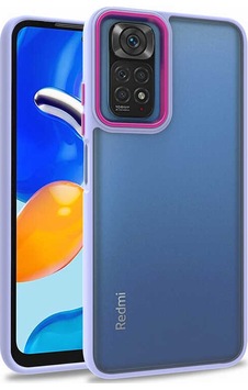 Xiaomi Redmi Note 11s Global Kılıf Zore Flora Kapak Lila Xiaomi Redmi Note 11s Global Kılıf Zore Flora Kapak Lila