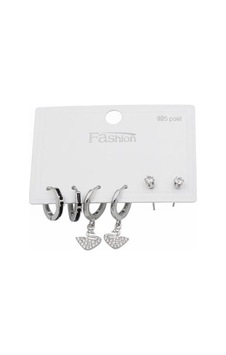 Çoklu Kuğu Küpe - Gümüş Diğer