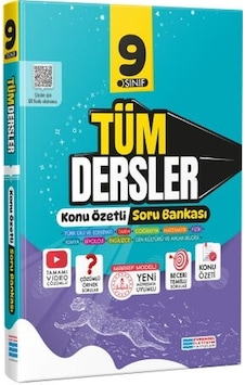 9.sınıf Tüm Dersler Soru Bankası Evrensel İletişim Yayınları