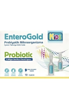 Enterogold Kids Probiotic 5 ML 10 Flk 3 Adet Enterogold Kids Probiotic 5 ML 10 Flk 3 Adet