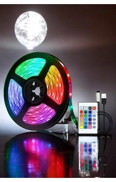 Şerit Led Tv Arkası Renkli Kumandalı 10 Metre