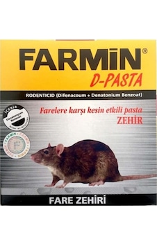 Farmin D- Pasta Fare Zehiri Ve Haşere 90 G Farmin D- Pasta Fare Zehiri Ve Haşere 90 G