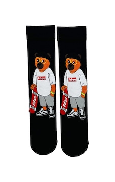 Carnaval Socks Siyah Ayıcık Desenli Filov Çorap Siyah Carnaval Socks Siyah Ayıcık Desenli Filov Çorap Siyah