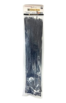 3,6x370 Mm Siyah Cırt Kelepçe 3,6 X 370 Mm