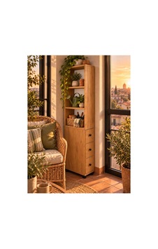 Dar Alan Dolabı 3 Çekmeceli Raflı Kitaplık Çok Amaçlı Banyo Mutfak Düzenleyici150x47x20 Cm Kahverengi - 932242619 Kahverengi Dar Alan Dolabı 3 Çekmeceli Raflı Kitaplık Çok Amaçlı Banyo Mutfak Düzenleyici150x47x20 Cm Kahverengi - 932242619 Kahverengi