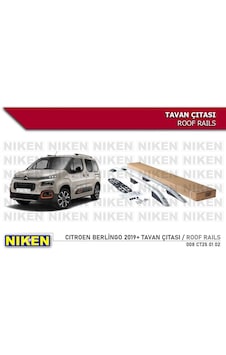 Peugeot Rifter Tavan Çıtası Port Bagaj Gri Kısa 2019+ Peugeot Rifter Tavan Çıtası Port Bagaj Gri Kısa 2019+