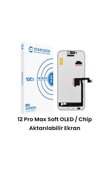 Starozon - Apple iPhone Uyumlu 12 Pro Max Soft-oled Ekran Panel Starozon - Apple iPhone Uyumlu 12 Pro Max Soft-oled Ekran Panel