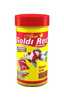 Ahm Goldi Red Granulat Japon Balık Yemi 250 Ml Ahm Goldi Red Granulat Japon Balık Yemi 250 Ml