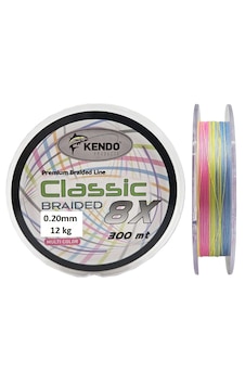 Kendo Classic 8x 0.20mm 300m Multicolor Örgü İp Misina