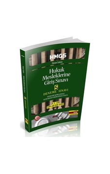 Hmgs Hukuk Mesleklerine Giriş Sınavı 5 Deneme Sınavı Savaş Yayınevi 2026