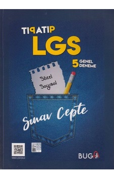 Buga Yayınları - 8. Sınıf LGS Tıpatıp 5 Genel Deneme Buga Yayınları - 8. Sınıf LGS Tıpatıp 5 Genel Deneme
