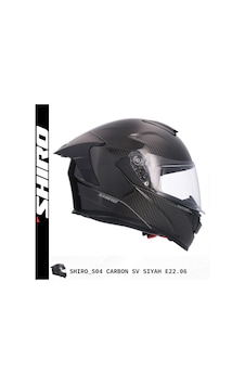 Shıro 2007 S04 Kask Fc Carbon Sv 6162 Kapalı Kask Siyah Shıro 2007 S04 Kask Fc Carbon Sv 6162 Kapalı Kask Siyah