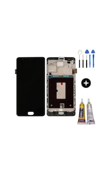 Oneplus 3t Uyumlu Çıtalı Oled Lcd Ekran Dokunmatik + Montaj Seti Oneplus 3t Uyumlu Çıtalı Oled Lcd Ekran Dokunmatik + Montaj Seti