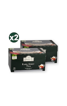 Ahmad Tea Earl Grey Demlik Poşet Çay 100'lü 320 G 2'li Ekonomik Paket Toplam 200 Demlik Poşet Ahmad Tea Earl Grey Demlik Poşet Çay 100'lü 320 G 2'li Ekonomik Paket Toplam 200 Demlik Poşet