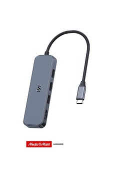 Isy IAD-0001 4-in-1 Usb-C Çok Portlu Adaptör Isy IAD-0001 4-in-1 Usb-C Çok Portlu Adaptör