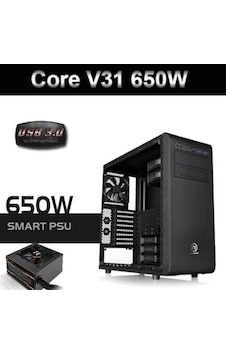 Thermaltake Core V31 650W 80+ Bronze Usb3.0 Pencereli Kasa Thermaltake Core V31 650W 80+ Bronze Usb3.0 Pencereli Kasa
