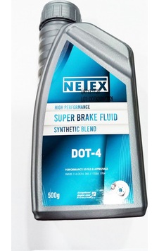 Motosiklet & Otomobil Fren Hidrolik Yağı Dot 4 Netex 500ml