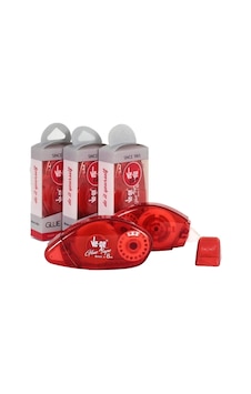 Ve-ge Şerit Yapıştırıcı Glue Tape 8 Mm X 8 Mt 20 Li Ve-ge Şerit Yapıştırıcı Glue Tape 8 Mm X 8 Mt 20 Li