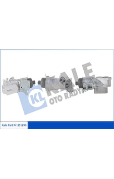 Kale 351290 Yağ Soğutucu - Citroen Berlingo 2010- 1.6 Hdi / Bluehdi Dizel 11427805976 - 11427805977 - 1103l1 - 1103p0 - 1103s7 - 1516998 - 1685820 - 3m5q6a642aa - Av6q6l625aa - Y64214700 - Y65014300