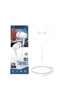 Tedar L29 Platoon Bass Earphones Kulaklık Beyaz Najmaddin Standart Tedar L29 Platoon Bass Earphones Kulaklık Beyaz Najmaddin Standart