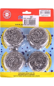 Nerox Çelik Top Tel Ovma Teli 4 Lü Blister Royaleks-nrx-f3004 Nerox Çelik Top Tel Ovma Teli 4 Lü Blister Royaleks-nrx-f3004