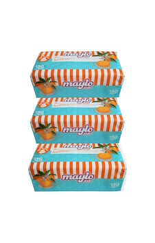 Maylo Mandalina Kokulu Çek Kullan Puf Mendil 3 x 150 Yaprak Maylo Mandalina Kokulu Çek Kullan Puf Mendil 3 x 150 Yaprak
