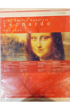 Hahnemühle Leonardo Sulu Boya Blok Defter Rough 600G 10 Yaprak