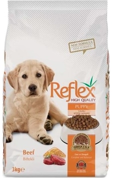 Reflex Puppy Biftekli Yavru Köpek Mamasi 3 KG
