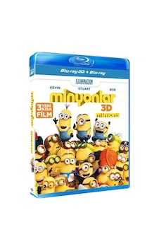 Minions - Minyonlar 3D+2D Blu-Ray 2 Disk Combo Minions - Minyonlar 3D+2D Blu-Ray 2 Disk Combo