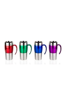 Penguen Renkli Termos Kupa Bardak - 450 Ml - Mor - 296617858 Mor