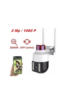 1080p Speed Dome Wifi Kablosuz Dış Mekan Camera Çakarlı Güvenlik Kamerası Hareket Sensörlü 1080p Speed Dome Wifi Kablosuz Dış Mekan Camera Çakarlı Güvenlik Kamerası Hareket Sensörlü