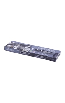 Cretacolor Nero Deep Black Pocket Set Profesyonel Çizim Seti 7 Parça Metal Kutu 400 08 Cretacolor Nero Deep Black Pocket Set Profesyonel Çizim Seti 7 Parça Metal Kutu 400 08