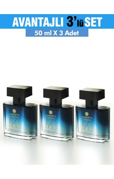 Alberto Taccini Sentinus Erkek Parfüm EDP 3 x 50 ML Alberto Taccini Sentinus Erkek Parfüm EDP 3 x 50 ML
