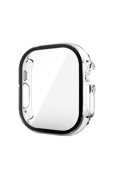 Apple Uyumlu  Watch Ultra 49mm Kasa Ve Ekran Koruyucu Zore Watch Gard 20
