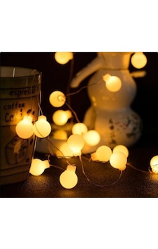 Beyaz Top Led Gün Işığı Pilli 2 Kademeli Sarı Beyaz Top Led Gün Işığı Pilli 2 Kademeli Sarı