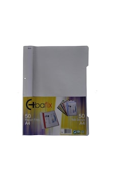 Bafix Telli Dosya Plastik A4 Gri Bafix Telli Dosya Plastik A4 Gri