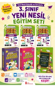 3.sınıflar İçin Eğitim Seti + Atasözleri Ve Deyim Kartları 3.sınıflar İçin Eğitim Seti + Atasözleri Ve Deyim Kartları