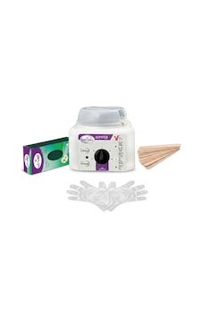 Depi Roll Konserve Ağda Makinesi + Vivet Pudralı Ağda 400 G