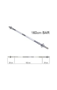 Pozitif 160 cm Krom Uzun Bar (Ağırlık - Halter - Dambıl Barı) Pozitif 160 cm Krom Uzun Bar (Ağırlık - Halter - Dambıl Barı)