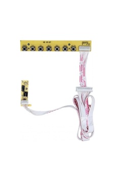 Tv Yedili Tuş Takımı Ve Alıcı Göz Devresi 17-27'' Inch Arası Uyumlu Tv Yedili Tuş Takımı Ve Alıcı Göz Devresi 17-27'' Inch Arası Uyumlu