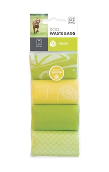 Dışkı Poşeti 15 Yaprak Limon Kokulu 4'lü Paket Dışkı Poşeti 15 Yaprak Limon Kokulu 4'lü Paket