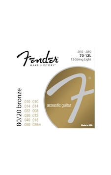 Fender 0730070423 Akustık Gıtar Telı 70-12L Fender 0730070423 Akustık Gıtar Telı 70-12L